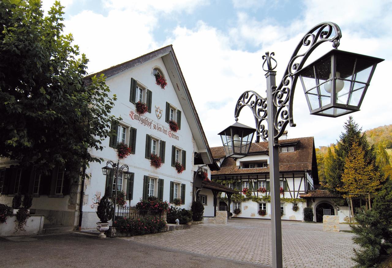 Landgasthof Zu Den Drei Sternen Brunegg Exterior photo