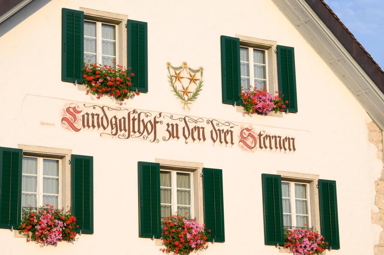 Landgasthof Zu Den Drei Sternen Brunegg Exterior photo